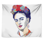 Magdalena Carmen Frida Kahlo Print Tapestry