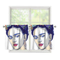 Magdalena Carmen Frida Kahlo Print Tier Curtains