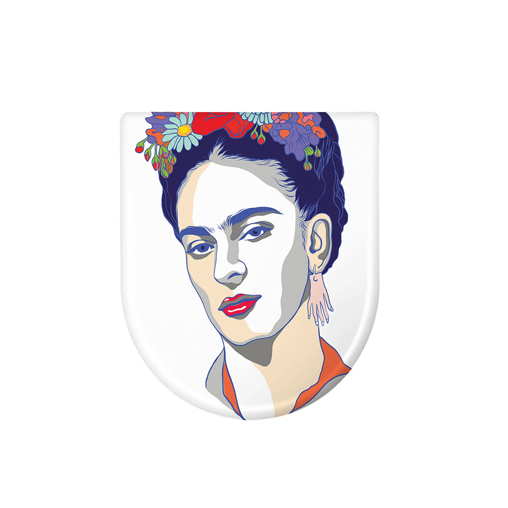 Magdalena Carmen Frida Kahlo Print Toilet Lid Cover