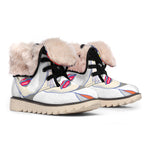 Magdalena Carmen Frida Kahlo Print Winter Boots