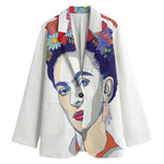 Magdalena Carmen Frida Kahlo Print Women's Blazer