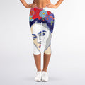 Magdalena Carmen Frida Kahlo Print Women's Capri Leggings