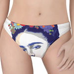 Magdalena Carmen Frida Kahlo Print Women's Thong