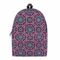 Magenta Mandala Bohemian Pattern Print School Backpack