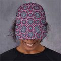 Magenta Mandala Bohemian Pattern Print Baseball Cap