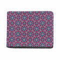 Magenta Mandala Bohemian Pattern Print Bifold Wallet