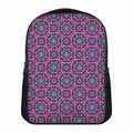 Magenta Mandala Bohemian Pattern Print Casual Backpack