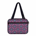 Magenta Mandala Bohemian Pattern Print Double Strap Bible Bag