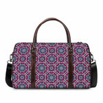 Magenta Mandala Bohemian Pattern Print Duffle Bag