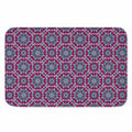 Magenta Mandala Bohemian Pattern Print Indoor Door Mat