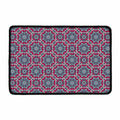 Magenta Mandala Bohemian Pattern Print Kitchen Mat