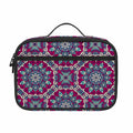 Magenta Mandala Bohemian Pattern Print Portable Lunch Bag