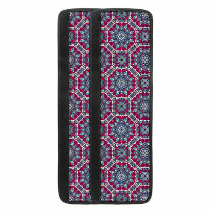 Magenta Mandala Bohemian Pattern Print Refrigerator Handle Covers