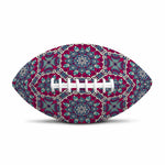Magenta Mandala Bohemian Pattern Print Rugby Ball