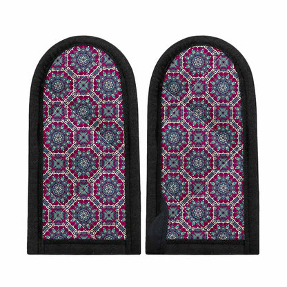 Magenta Mandala Bohemian Pattern Print Skillet Handle Cover