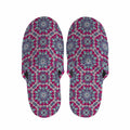 Magenta Mandala Bohemian Pattern Print Slippers