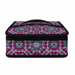Magenta Mandala Bohemian Pattern Print Small Lunch Bag