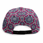 Magenta Mandala Bohemian Pattern Print Snapback Cap