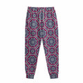 Magenta Mandala Bohemian Pattern Print Sweatpants