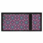 Magenta Mandala Bohemian Pattern Print Trifold Wallet