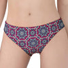 Magenta Mandala Bohemian Pattern Print Women's Panties