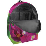 Magenta Orchid Flower Print Backpack