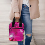 Magenta Orchid Flower Print Bible Tote Bag