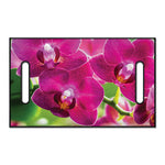 Magenta Orchid Flower Print Golf Cart Seat Cover