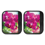 Magenta Orchid Flower Print Handle Covers