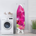 Magenta Orchid Flower Print Ironing Board Cover