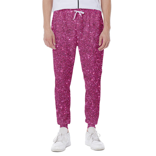 Magenta Pink Glitter Artwork Print (NOT Real Glitter) Scuba Joggers
