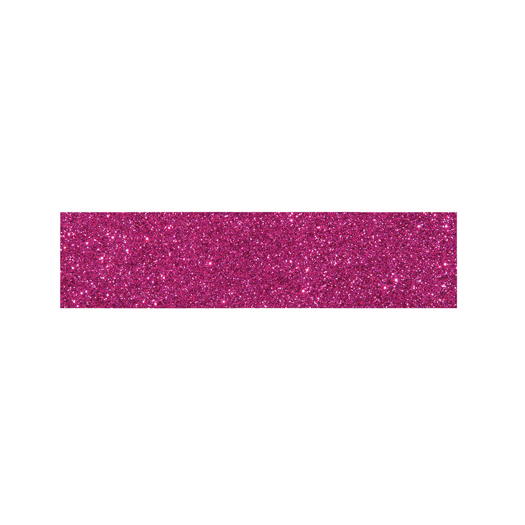 Magenta Pink (NOT Real) Glitter Print Bed Runner