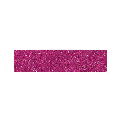 Magenta Pink (NOT Real) Glitter Print Bed Runner