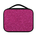 Magenta Pink (NOT Real) Glitter Print Classic Bible Case
