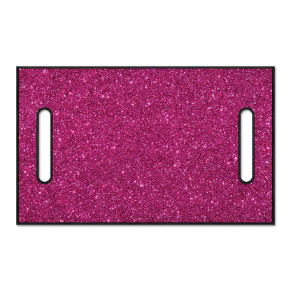 Magenta Pink (NOT Real) Glitter Print Golf Cart Seat Cover
