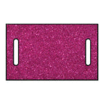 Magenta Pink (NOT Real) Glitter Print Golf Cart Seat Cover