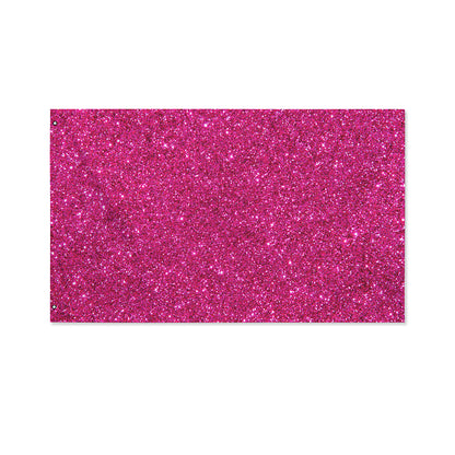 Magenta Pink (NOT Real) Glitter Print Polyester Flag