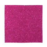 Magenta Pink (NOT Real) Glitter Print Silk Bandana
