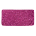 Magenta Pink (NOT Real) Glitter Print Towel