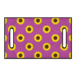 Magenta Pink Sunflower Pattern Print Golf Cart Seat Cover