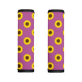 Magenta Pink Sunflower Pattern Print Handle Covers