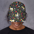 Magic Floral Unicorn Pattern Print Baseball Cap