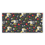 Magic Floral Unicorn Pattern Print Beach Towel