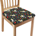 Magic Floral Unicorn Pattern Print Chair Cushion Cover