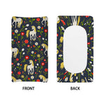 Magic Floral Unicorn Pattern Print Changing Pad Cover