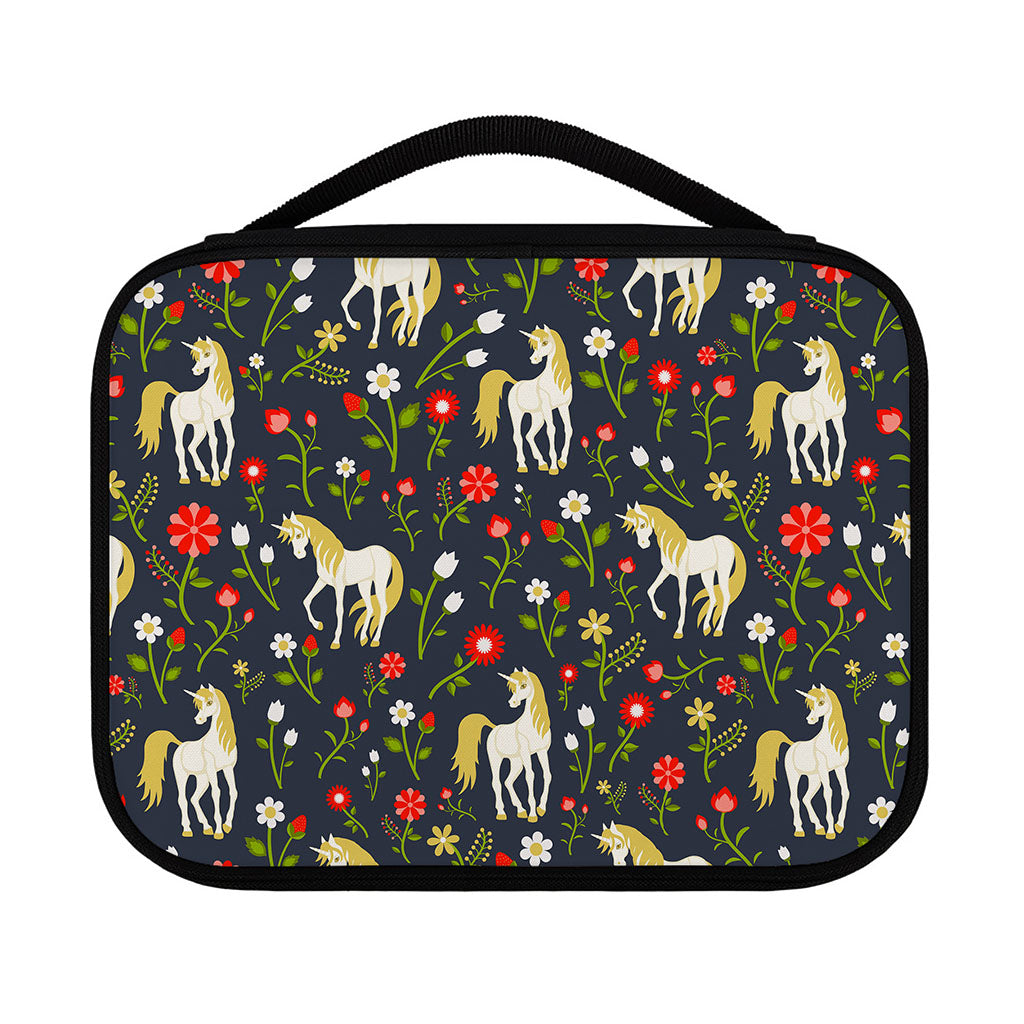 Magic Floral Unicorn Pattern Print Classic Bible Case