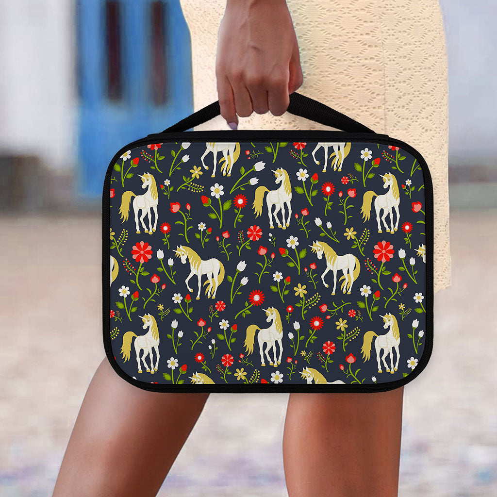 Magic Floral Unicorn Pattern Print Classic Bible Case