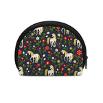 Magic Floral Unicorn Pattern Print Coin Purse