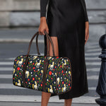 Magic Floral Unicorn Pattern Print Duffle Bag