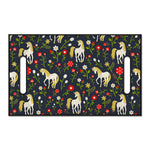 Magic Floral Unicorn Pattern Print Golf Cart Seat Cover